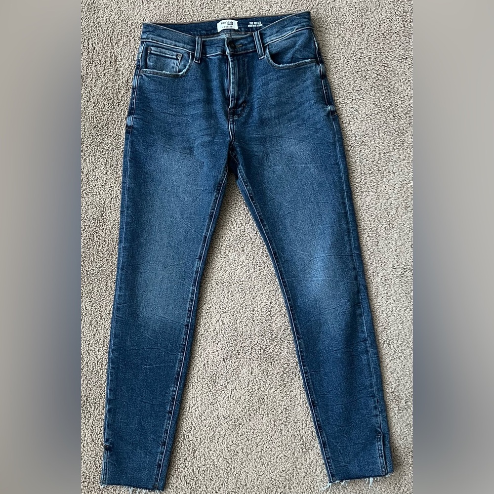 Kensie Men's Dark Blue Skinny Jeans